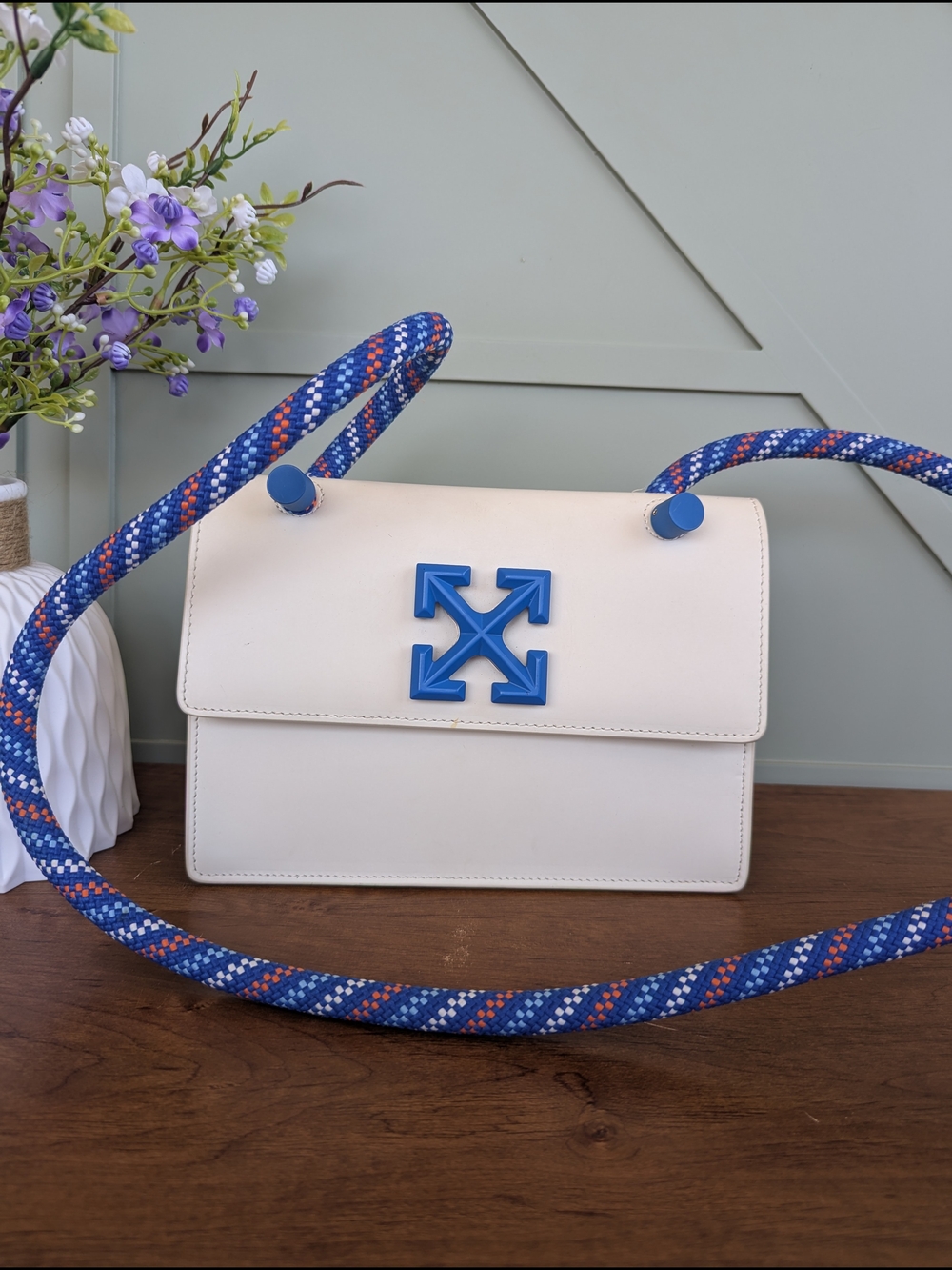Off-White clo Virgil Abloh 1.4 Gummy Jitney Bag